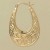 GPC 29mm U SHAPE PATTERNED CREOLES