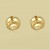 GPC FOLDED KNOT STUDS