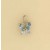 GPC WHITE PINK/BLUE CZ BUTTERFLY PENDANT