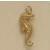 GPC SOLID SEAHORSE CHARM               =