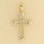 GPC 25x17x2mm PLAIN SOLID CROSS        =