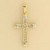 GPC 25x17x2mm PLAIN SOLID CROSS        =