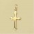GPC 20x12 SOLID POLISHED GOTHIC CROSS  =