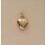 GPC 10mm HOLLOW POLISHED HEART PENDANT =