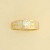 GPC CHANNEL SET BAND 5mm CZ RUBSET RING