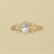 GPC 6x4mm OVAL CZ CELTIC DESIGN RING   =