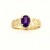 GPC OVAL AMETHYST CELTIC RING          =