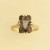 GPC 12x8mm SMOKEY QUARTZ RING