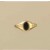 GPC 6x4mm OVAL ONYX BABY RING          =