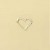 GPC WHITE GOLD 11mm TIF HEART PENDANT