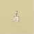 GPC WHITE GOLD 5mm SQUARE CZ PENDANT