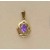 GPC 6x4mm OVAL AMETHYST FANCY PENDANT