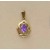 GPC 6x4mm OVAL AMETHYST FANCY PENDANT