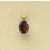 GPC 9x7mm GARNET PENDANT