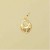 GPC SMALL HOLLOW PADLOCK CHARM