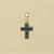 9ct 11x9mm SAPPHIRE SET CROSS