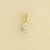 9ct 15pt DIAMOND YELLOW/WHITE PENDANT