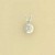 9ct WHITE 10pt DIAMOND PENDANT