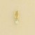 9ct 15pt DIAMOND CLAW SET PENDANT     1Q