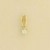 9ct 20pt DIAMOND CLAW SET PENDANT     1Q