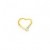 9ct 1pt DIAMOND SET TIF HEART