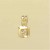 9ct 10pt DIAMOND/SQUARE SET PENDANT