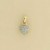 9ct 10pt PAVE SET PUFF HEART PENDANT