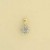 9ct 10pt DIA SET 3 TIER CLUSTER PENDANT