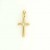 GPC 12x9mm DIAMOND SET CAST CROSS