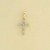 9cT  10pt DIAMOND 11x8mm CROSS