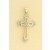 9ct 10pt DIA SET OPEN FANCY CROSS