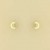 9ct 5pt DIAMOND DOMED STUDS