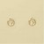 9ct 20pt DIAMOND RUB SET STUDS