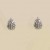 9ct 25pt DIAMOND TEARDROP CLUSTER STUDS