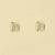 9ct 15pt DIAMOND SQUARE STUDS