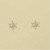 9ct 15pt DIAMOND CLUSTER STUDS