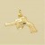 GPC HOLLOW PISTOL CHARM                =