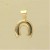 GPC HOLLOW HORSESHOE PENDANT