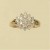 GPC 1ct DIAMOND CLUSTER RING