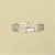 9ct WHITE 50pt DIAMOND CHANNEL 1/2 ET