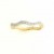 9ct 10pt DIA PAVE SET WAVY BAND RING