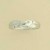 9ct WHITE 5pt DIAMOND CROSSOVER RING