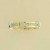 9ct 25pt DIAMOND CHANNEL SET 2 COL.RING
