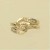 9ct 25pt DIAMOND 2 PC FANCY RING