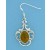 SPC FANCY AMBER DROP EARRING           =