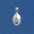 SPC DIA.SET CROSS DES. OVAL PENDANT   +C