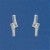 SPC DIA.SET DOUBLE BAR FANCY STUDS