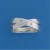 SPC 3 DIAMONDS X SHAPE RING