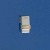 SIL/9ct BLOCK PEND.WITH CENTRAL BANDS+C=