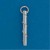 SIL/9ct 25mm WIRE WRAPPED BAR PENDANT +C